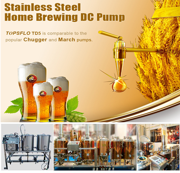 Home Beer Brewing pump, hot water circulation pump