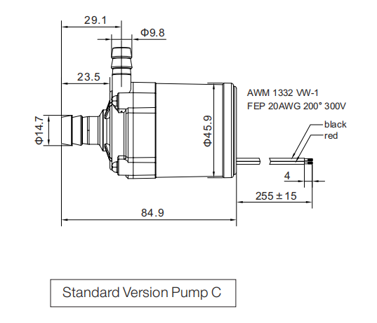 24v dc water pump b10