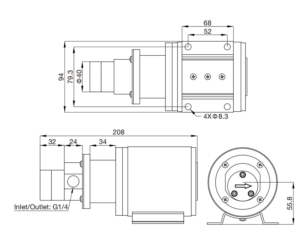 Magnetic Drive Micro Gear Pump