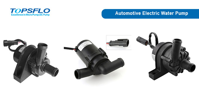Types of automotive water pumps
