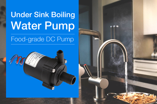 Boiling and chilled water system pump