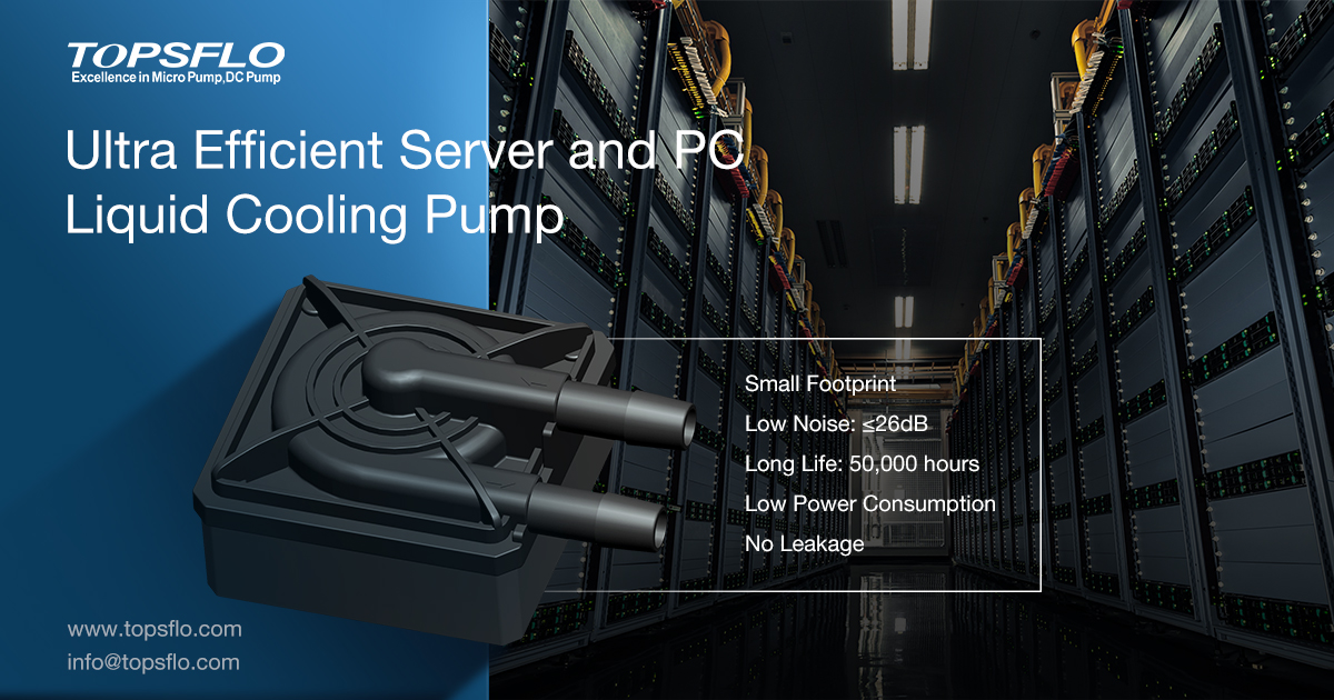 1U 2U Rack Server Liquid Cooling Pump